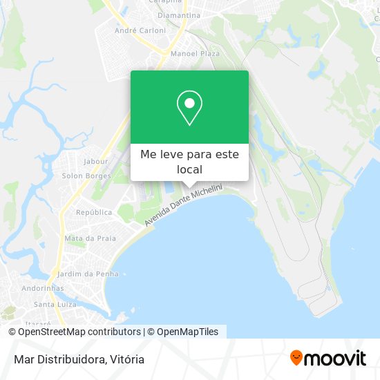 Mar Distribuidora mapa