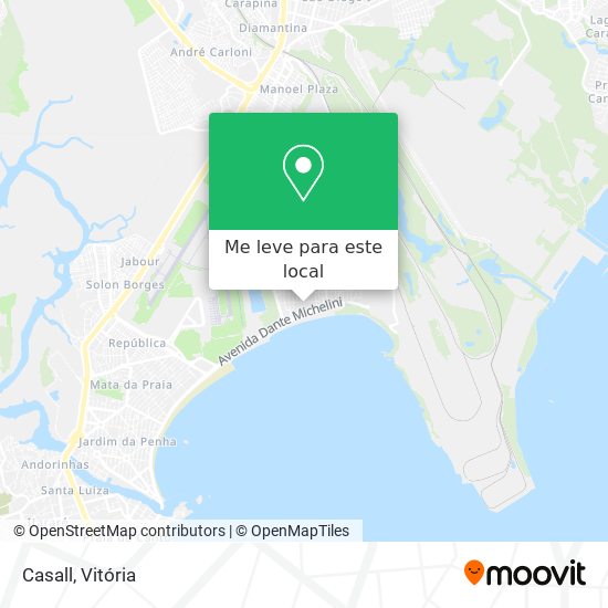Casall mapa
