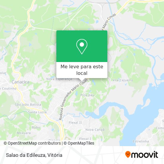 Salao da Edileuza mapa