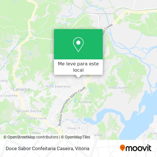 Doce Sabor Confeitaria Caseira mapa