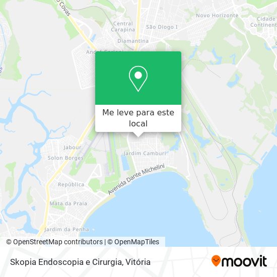 Skopia Endoscopia e Cirurgia mapa