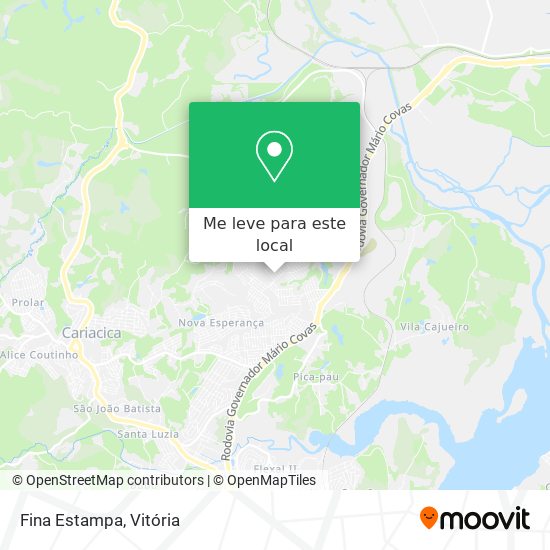 Fina Estampa mapa