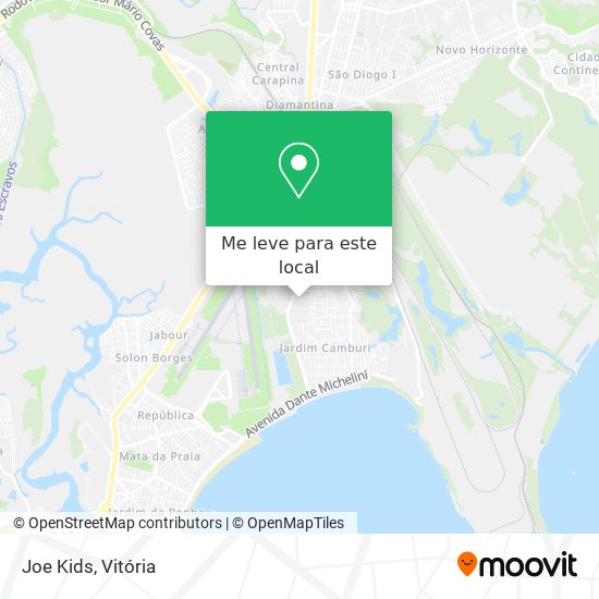 Joe Kids mapa