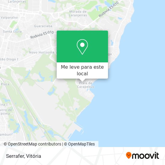Serrafer mapa