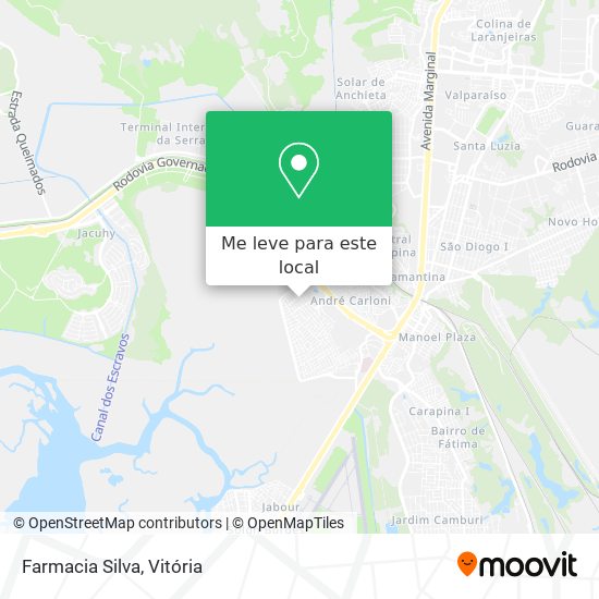 Farmacia Silva mapa