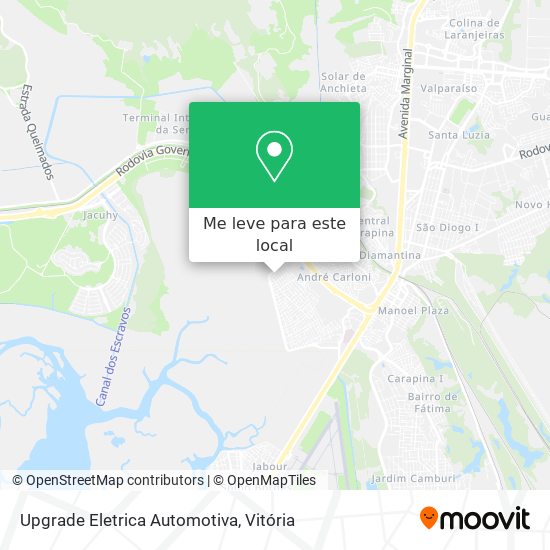 Upgrade Eletrica Automotiva mapa