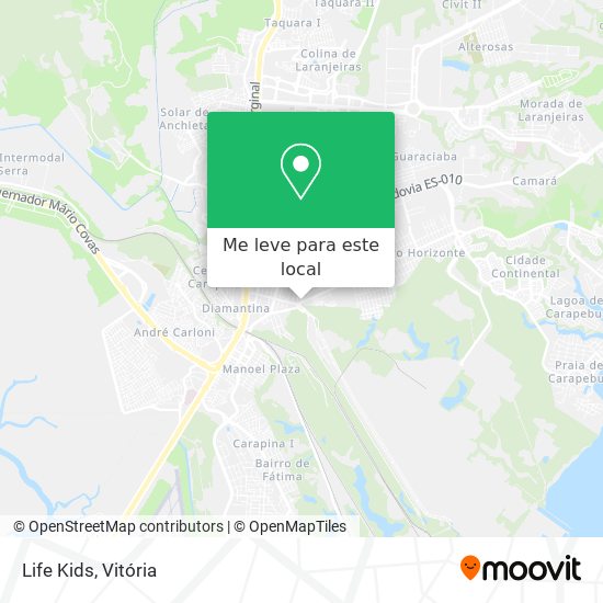 Life Kids mapa