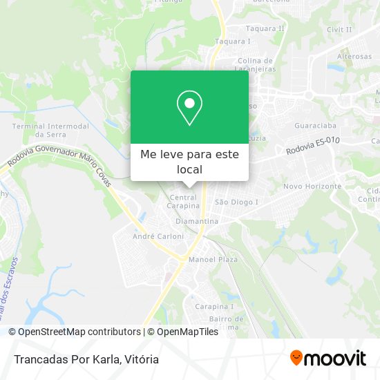 Trancadas Por Karla mapa