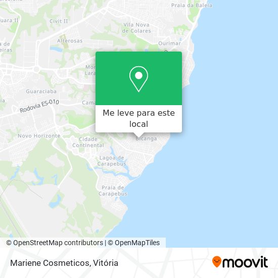 Mariene Cosmeticos mapa