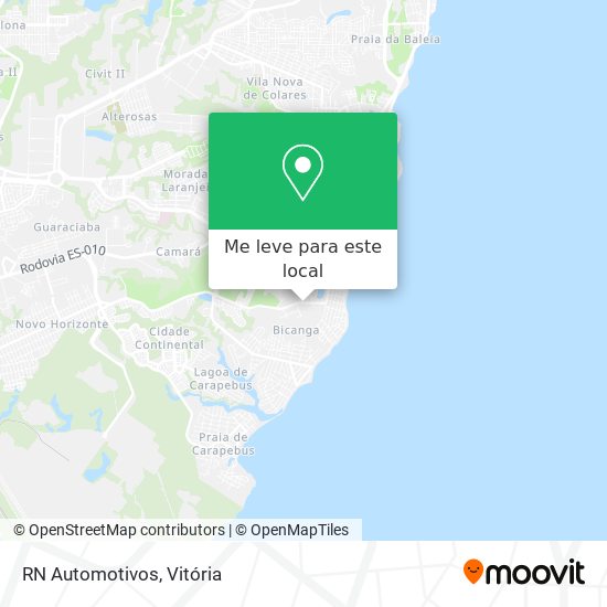RN Automotivos mapa