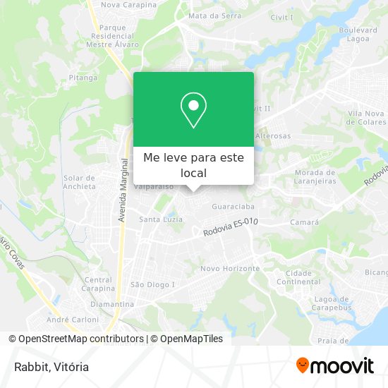 Rabbit mapa