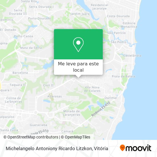 Michelangelo Antoniony Ricardo Litzkon mapa