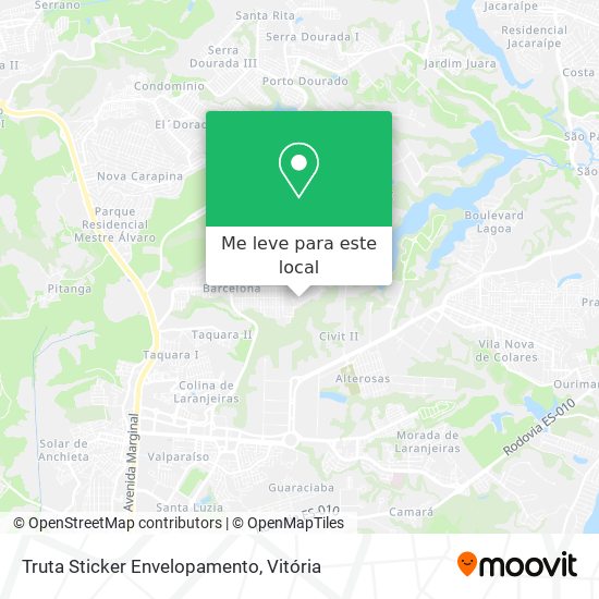 Truta Sticker Envelopamento mapa