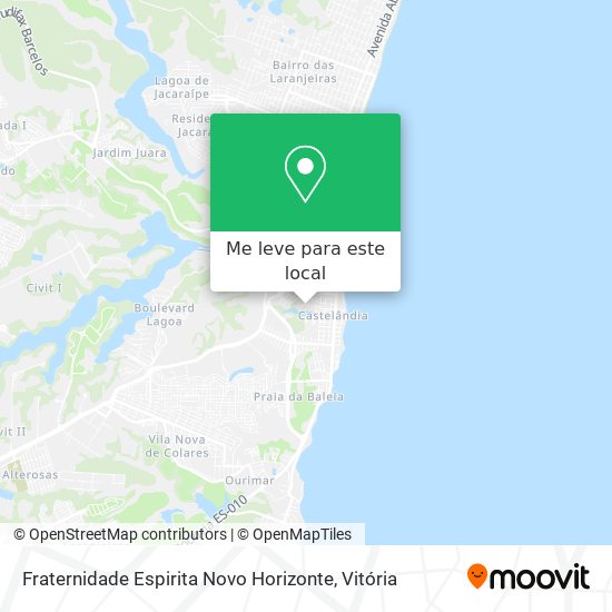 Fraternidade Espirita Novo Horizonte mapa