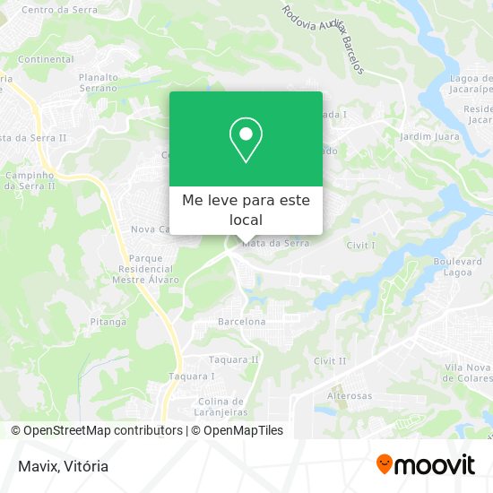 Mavix mapa