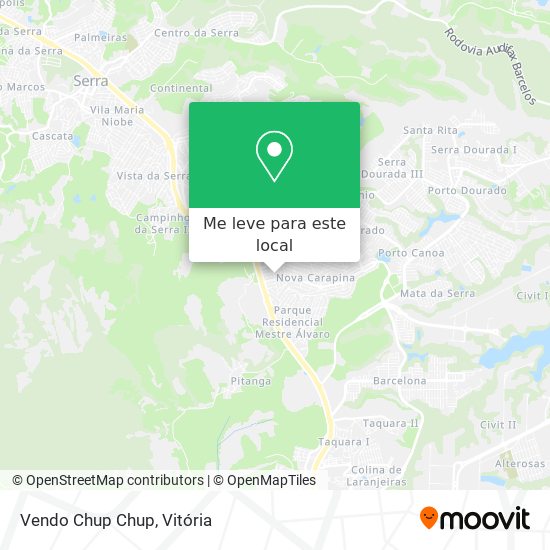 Vendo Chup Chup mapa
