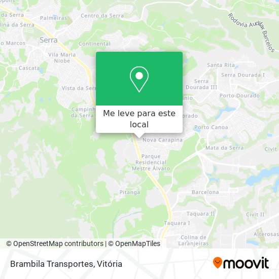 Brambila Transportes mapa