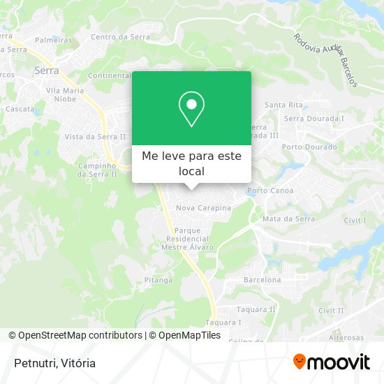 Petnutri mapa