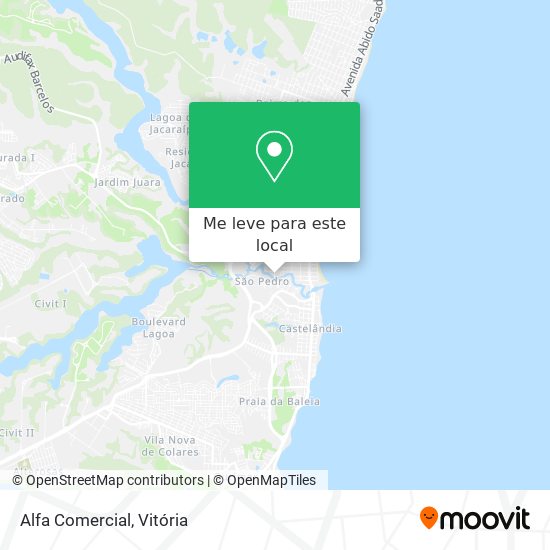 Alfa Comercial mapa