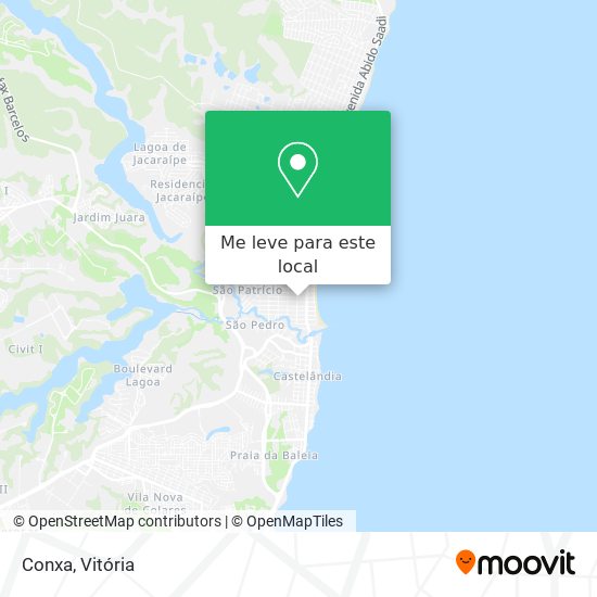 Conxa mapa
