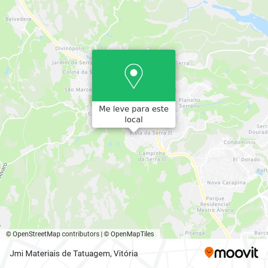 Jmi Materiais de Tatuagem mapa