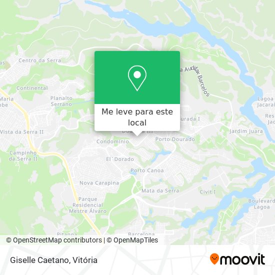 Giselle Caetano mapa