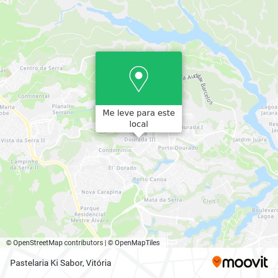 Pastelaria Ki Sabor mapa