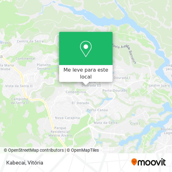 Kabecai mapa