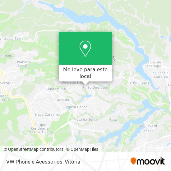 VW Phone e Acessorios mapa