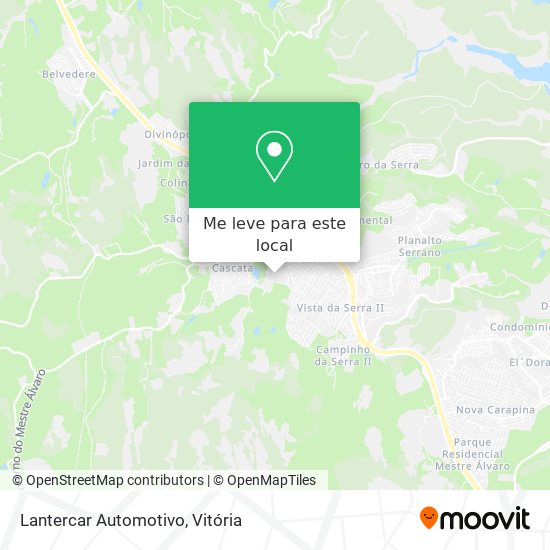 Lantercar Automotivo mapa