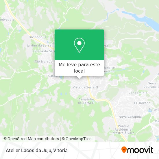 Atelier Lacos da Juju mapa