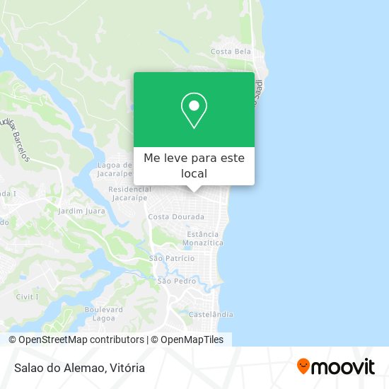Salao do Alemao mapa