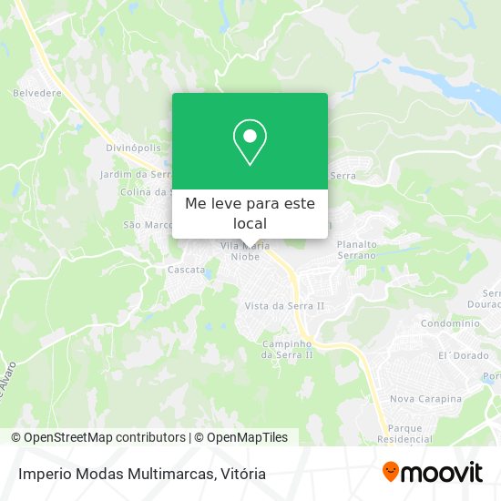 Imperio Modas Multimarcas mapa