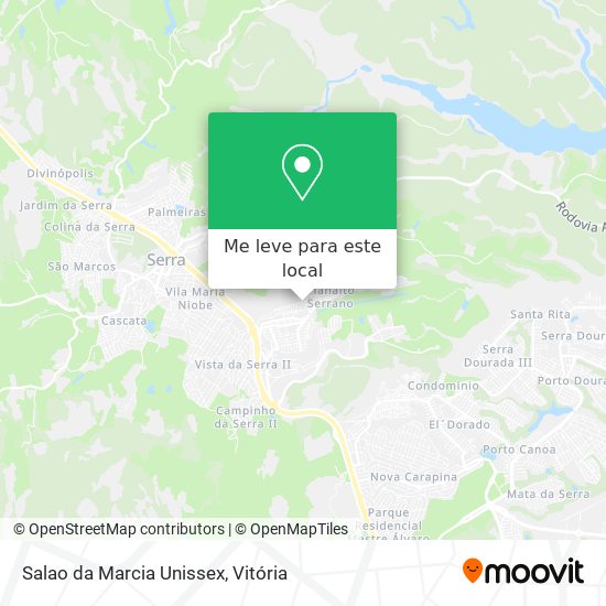 Salao da Marcia Unissex mapa