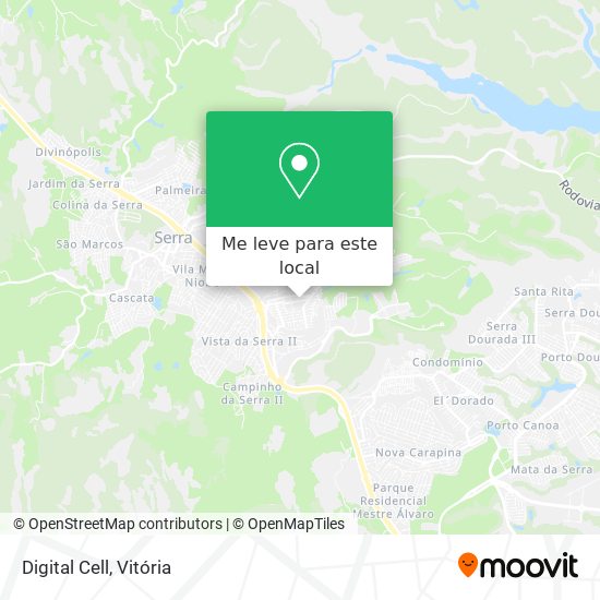 Digital Cell mapa