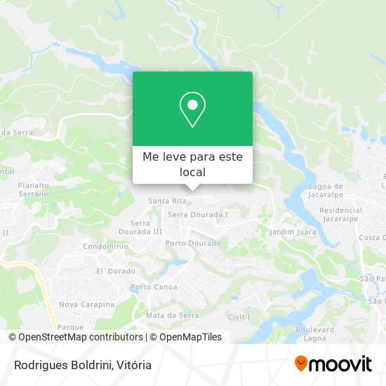 Rodrigues Boldrini mapa
