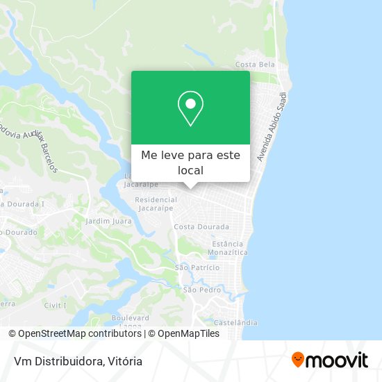Vm Distribuidora mapa