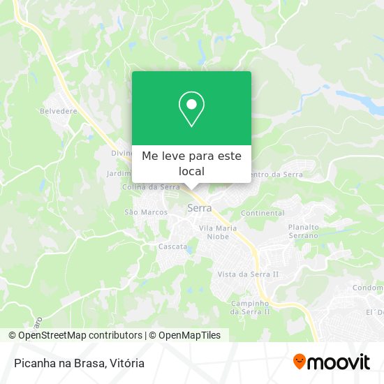 Picanha na Brasa mapa