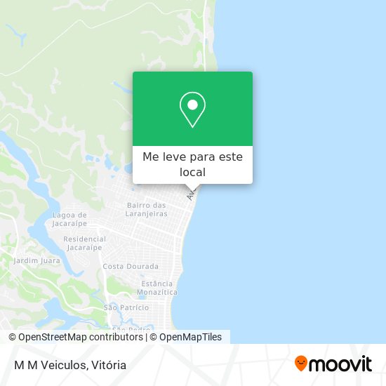 M M Veiculos mapa
