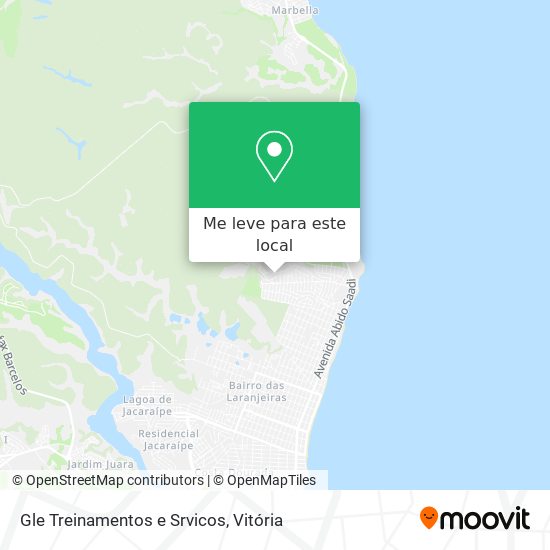 Gle Treinamentos e Srvicos mapa