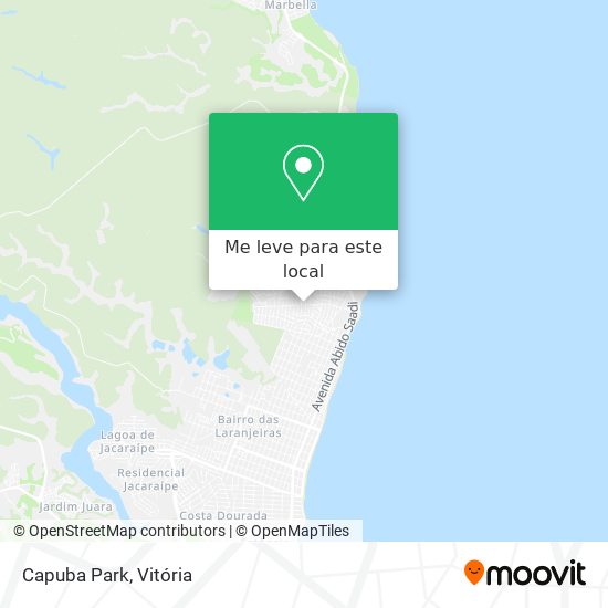 Capuba Park mapa