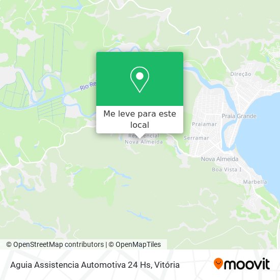 Aguia Assistencia Automotiva 24 Hs mapa