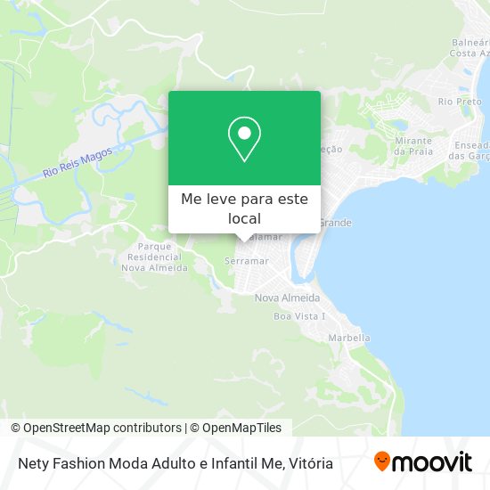 Nety Fashion Moda Adulto e Infantil Me mapa