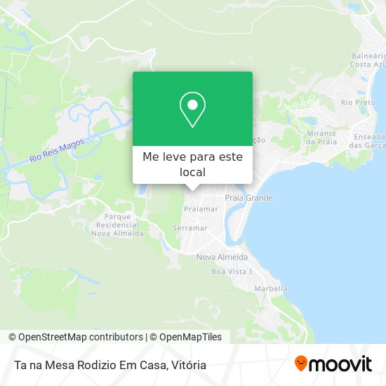 Ta na Mesa Rodizio Em Casa mapa