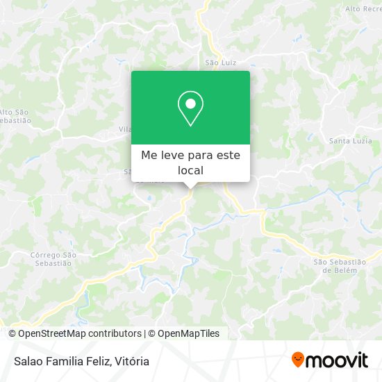 Salao Familia Feliz mapa