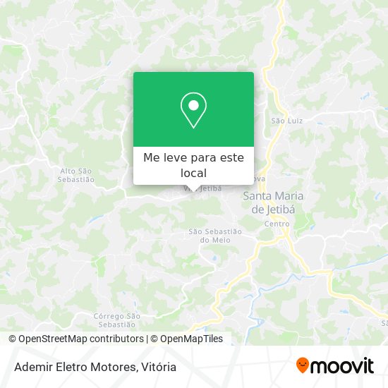 Ademir Eletro Motores mapa