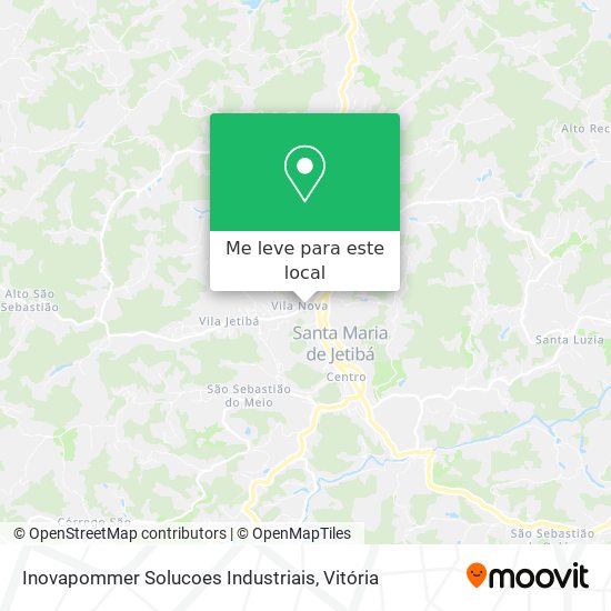 Inovapommer Solucoes Industriais mapa