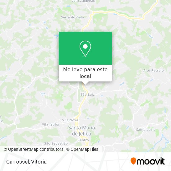 Carrossel mapa