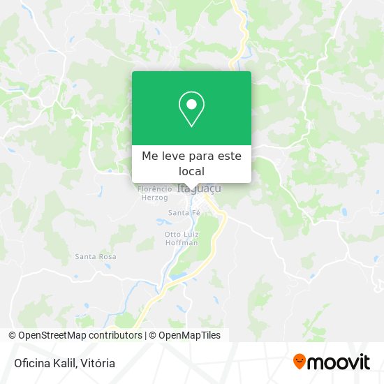 Oficina Kalil mapa
