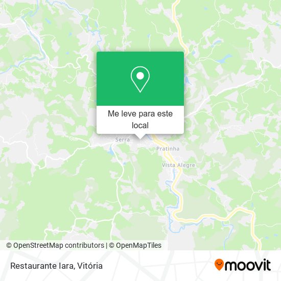 Restaurante Iara mapa